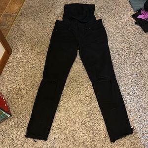 Blanqi nwt over the belly support maternity jeans size 6